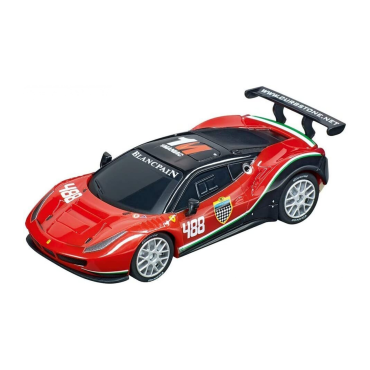 CARRO PARA PISTA ELÉTRICA AUTORAMA CARRERA GO FERRARI 488 GT3 "AF CORSE" NÚMERO 488 ESCALA 1/43 CAR20064136 20064136